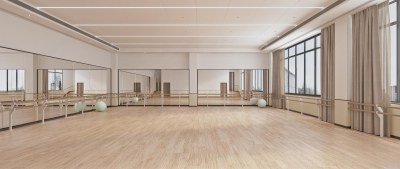 现代瑜伽房3D模型下载